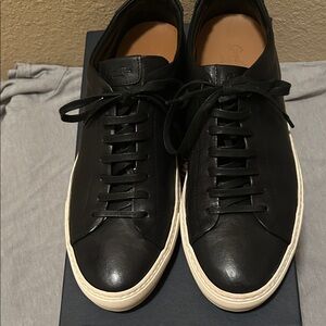 Good Man Brand EDGE black leather shoes size 12 EUC in box only worn 3 times